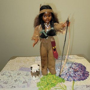 Vintage Native American Doll
